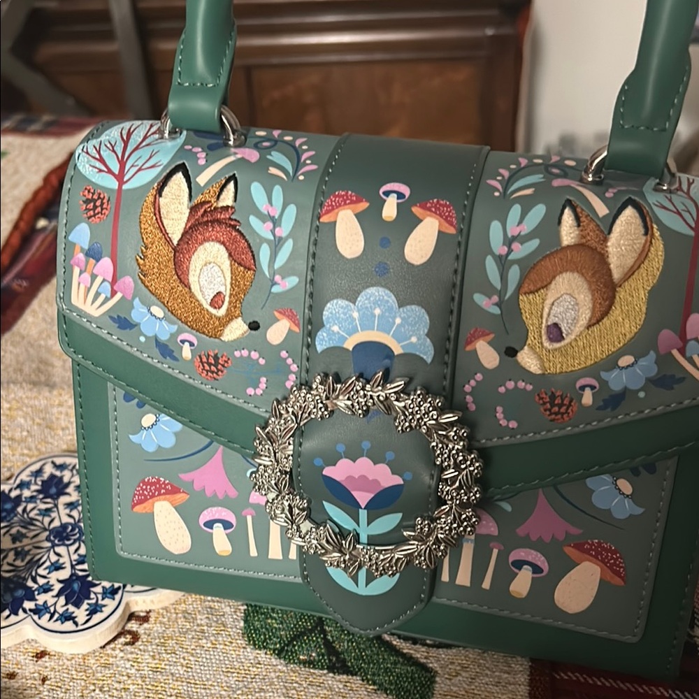 Disney Green Shoulder Bag